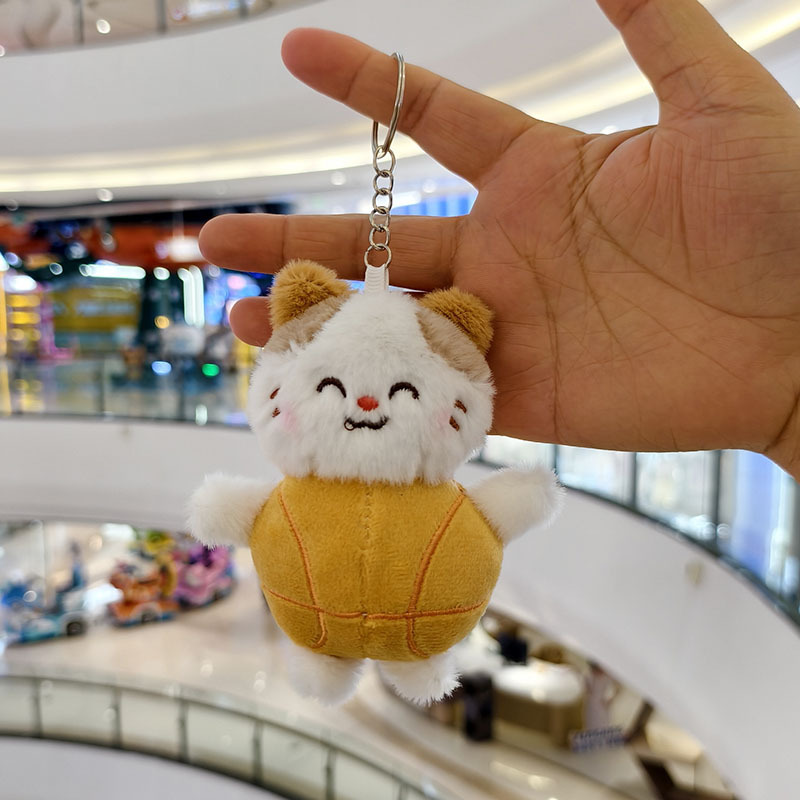 インターネット有名人の楽しいジャージスポーツクマウサギ犬ぬいぐるみキーホルダーペンダントバッグペンダント人形マシン人形|undefined