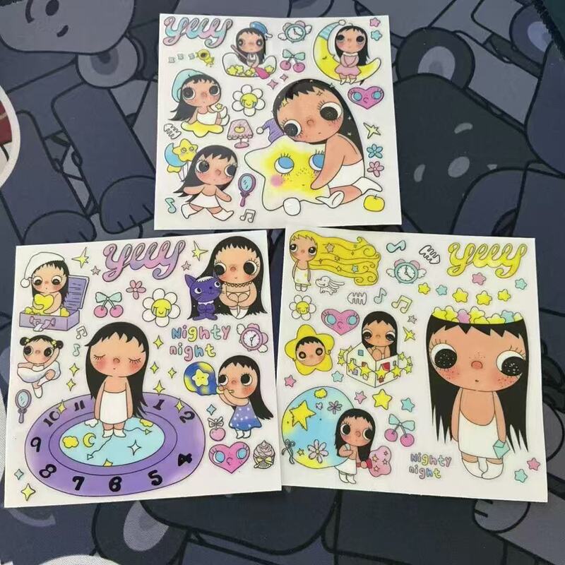 Purple Dreamy Starry Headband with Starry Jade Stickers DIY Transfer Stickers Cartoon Cute Yuy Stickers Waterproof Purple Dreamy Starry Headband with Starry Jade Stickers DIY Transfer Stickers Cartoon Cute Yuy Stickers Waterproof
