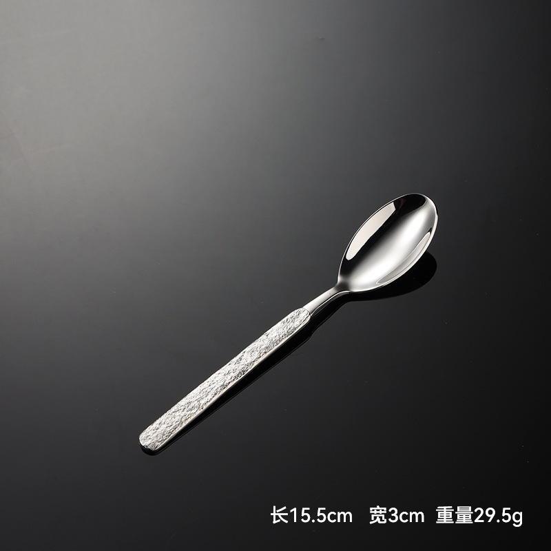 エイン304ステンレス大理石紋洋食ナイフフォークスプーン4主件創意ホテル食器プレゼント重厚ナイフ|undefined