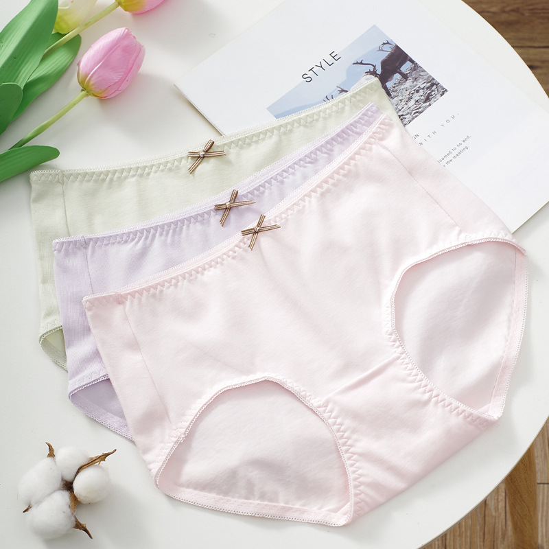 Venta caliente de la manera del verano lindo japonés 40 algodón Niñas estudiante ropa interior las mujeres al por mayor