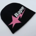 Double sided black+pink white