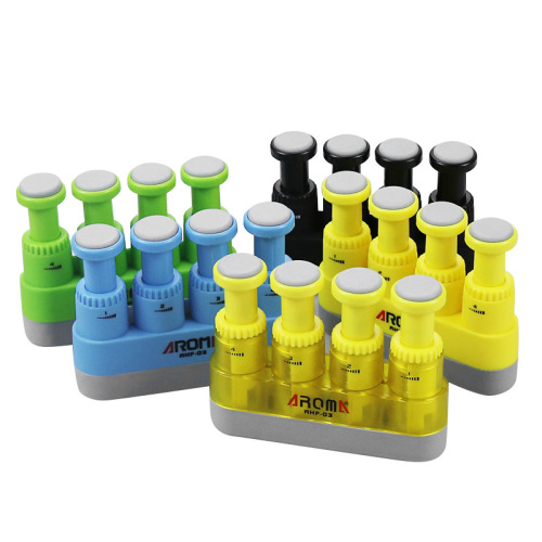 AROMA Adult Grip Strengthener Guitar Finger Strengthener Piano Finger Exerciser Adjustable Strength