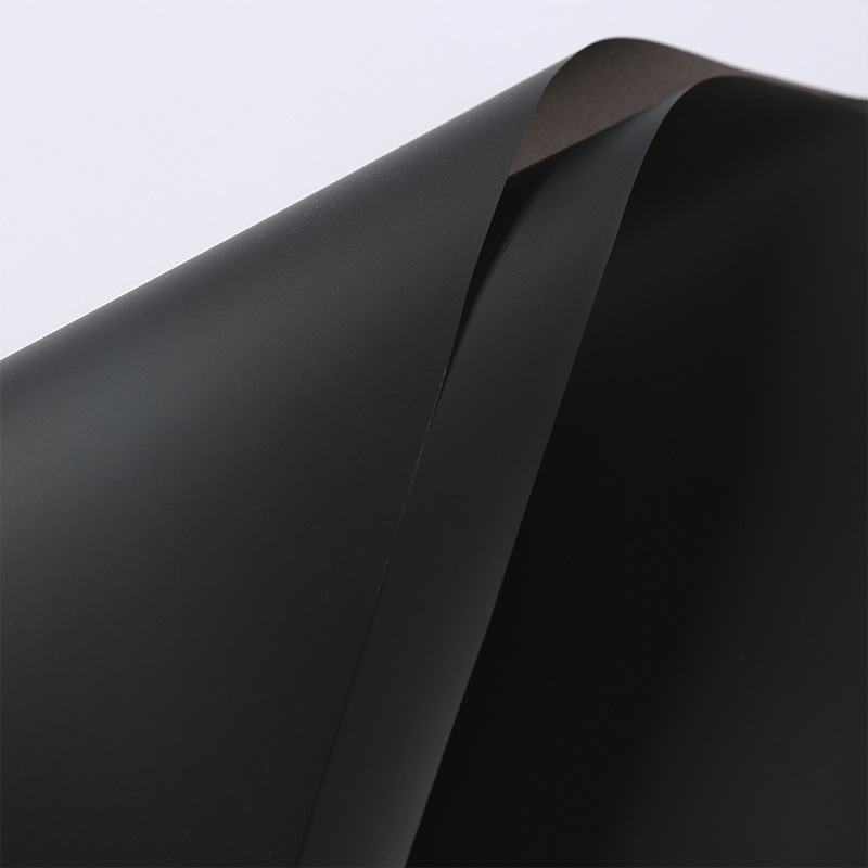 Papel Ouya Papel liso coreano Embalaje de flores Florería impermeable de dos colores Paquete de ramo Papel de flores Papel de regalo Material de embalaje de regalo