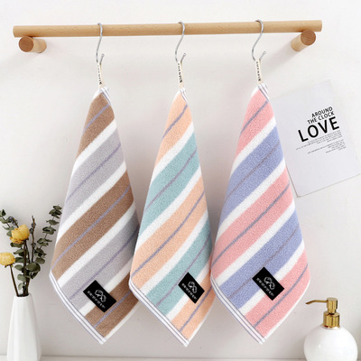 pure cotton towel lovers Washcloth household Easy soft water uptake adult Face Towel Kerchief wholesale