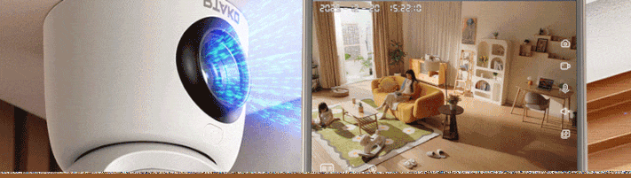 2026新款无线高清家用摄像头远程手机监控器360度无需wifi网络