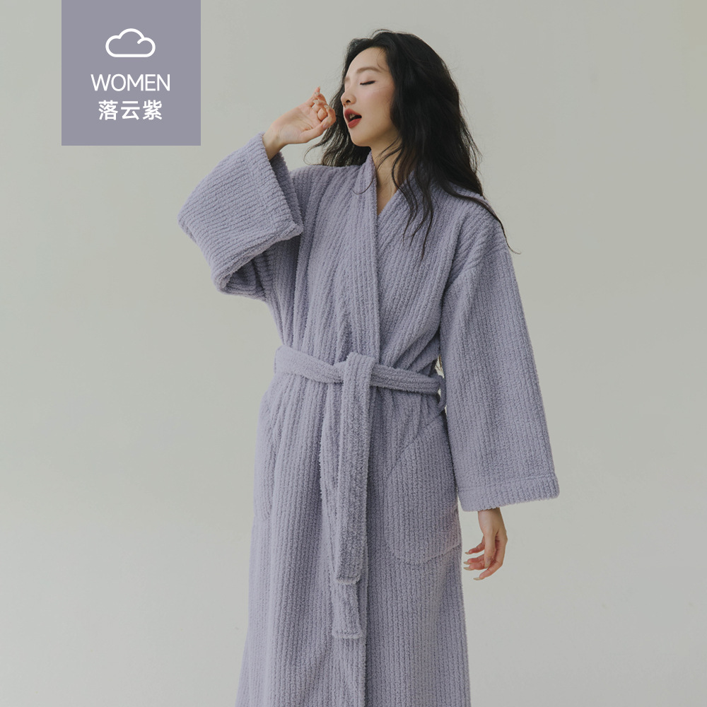Fallen cloud purple nightgown for women