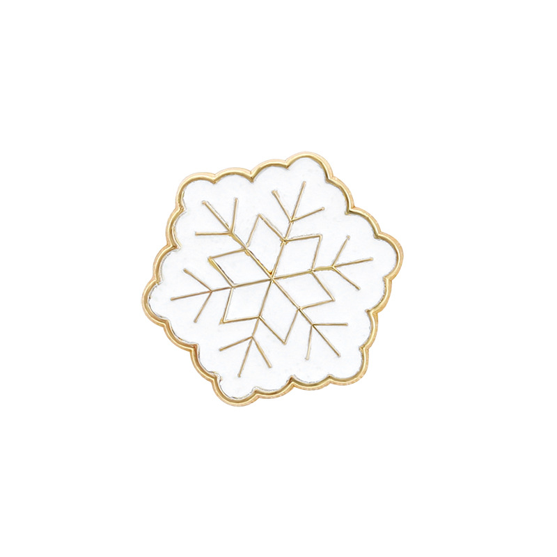 Broche de Navidad insignia de aleación caricatura adorable Santa Fe Navidad decoración de mochila escolar
