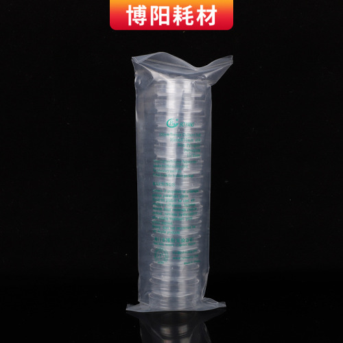 Supplier of plastic petri dishes, bacterial cell culture petri dishes, transparent disposable plastic cell culture dishes