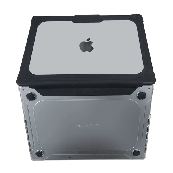 With PU black + transparent