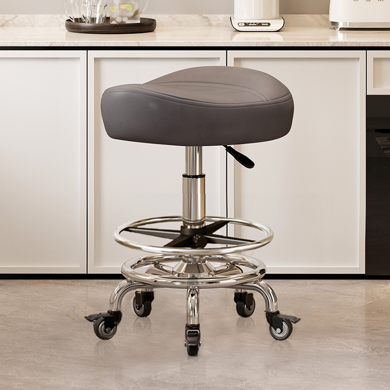 Silla de montar, cocina, cocina, cocina, cocina, silla especial, cajero de recepción, taburete alto, telesilla de rueda universal, taburete de peluquería de belleza