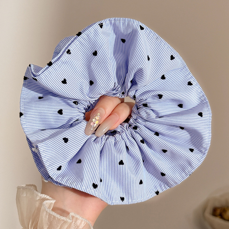 Estilo perezoso francés, gran raya para el cabello de intestino grueso, mujer 2025, nuevo estilo, ballet de alta gama, correa para la cabeza