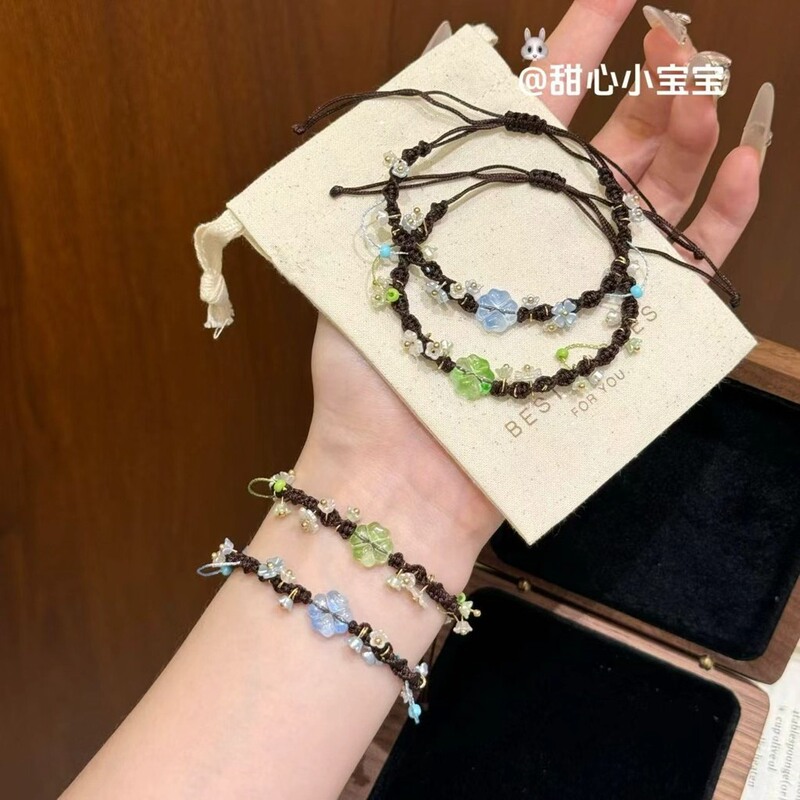Ins Lucky Gravel Butterfly Bracelet for Best Friends, Niche Other Bracelets, Elegant and Sophisticated, Not Couple-Specific, High-End Feel Ins Lucky Gravel Butterfly Bracelet for Best Friends, Niche Other Bracelets, Elegant and Sophisticated, Not Couple-Specific, High-End Feel