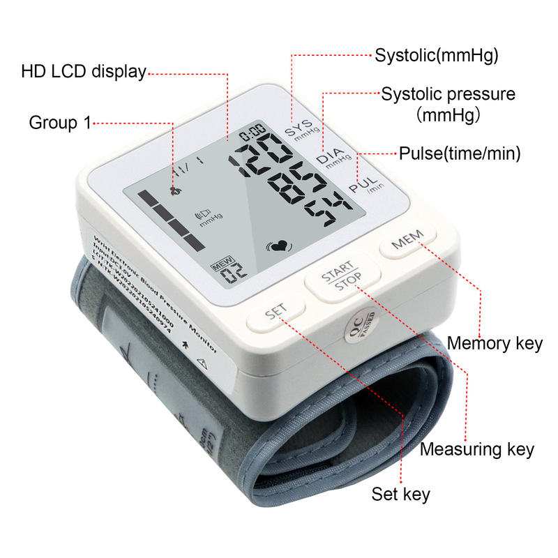 Huai Sheng Tang Bluetooth Wrist Electronic Blood Pressure Monitor Home Fully Automatic Intelligent Electronic Blood Pressure Measurement Instrument Tk-W202 Huai Sheng Tang Bluetooth Wrist Electronic Blood Pressure Monitor Home Fully Automatic Intelligent Electronic Blood Pressure Measurement Instrument Tk-W202