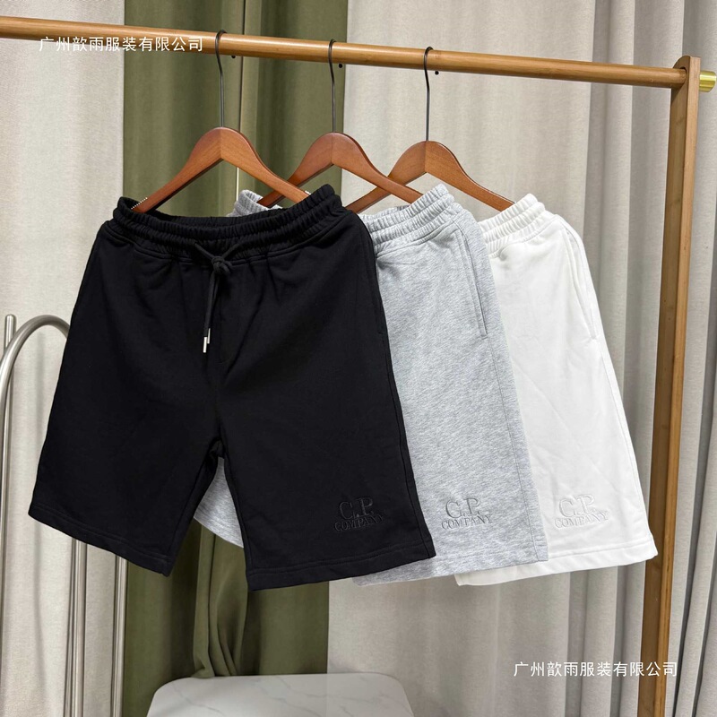 Cross-Border Lightweight Fleece Workwear Lens-Printed Sweatpants Shorts with Functional Pockets, Casual Workwear Shorts, New in Stock for Men