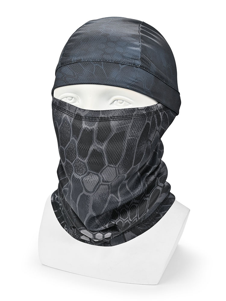 Ciclismo forro tapa verano hombres al aire libre de la motocicleta capucha transpirable protección UV protección solar cara cubierta máscara camuflaje