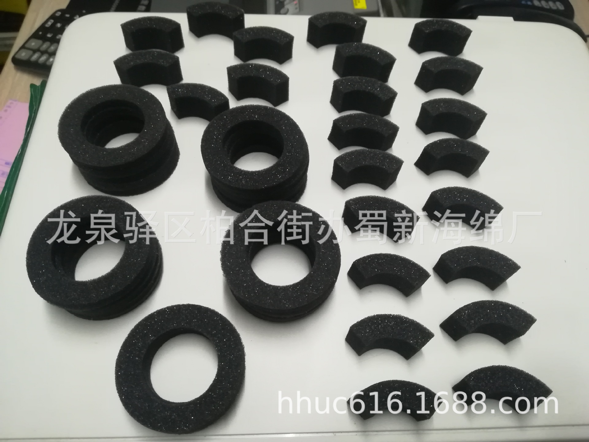 高密度阻燃密封海绵垫 异形内衬防震PU海绵垫 高弹密封减震泡棉垫