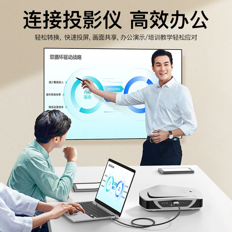Кабель Type-C к HDMI (Mindpure) AD035 & AD030, 4K, длина 1.0–2.0 м