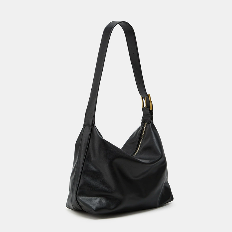 Capacious bag strap one shoulder for leisure, straps, simple and elegant design