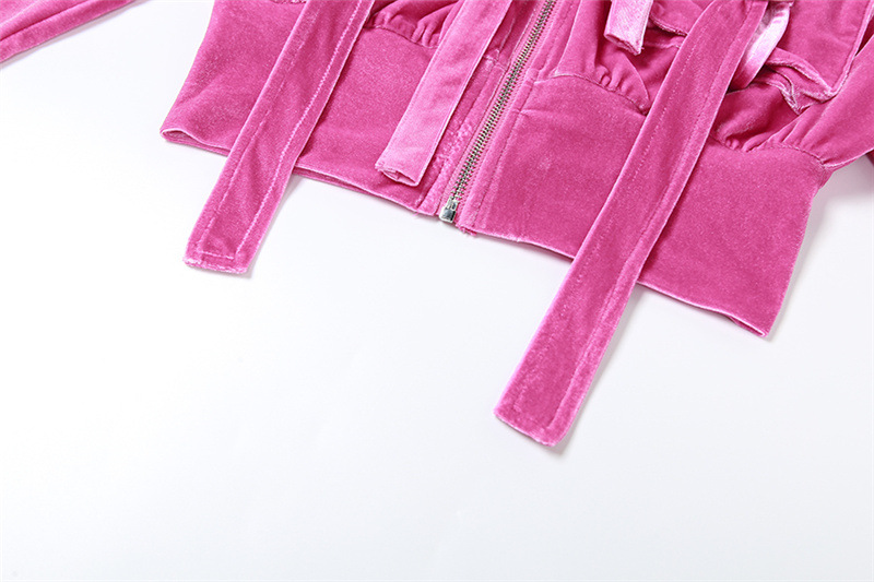 Fall Women Clothing Personalized Hooded Pocket Cardigan Short High Waist Casual Skirt Set 12 Fall Women Clothing Personalized Hooded Pocket Cardigan Short High Waist Casual Skirt Set