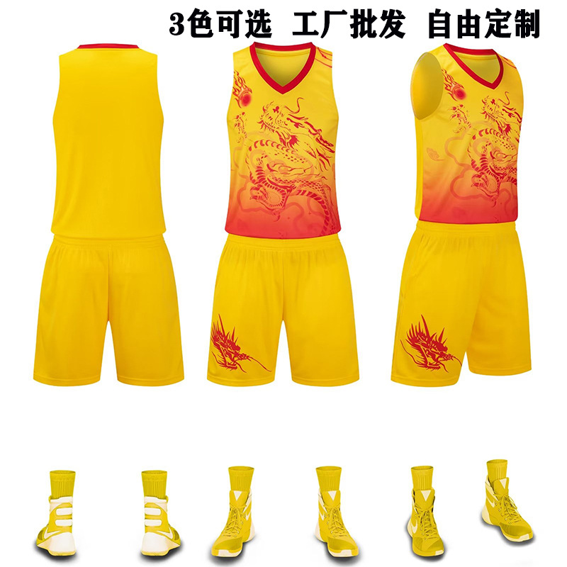Speed Wholesale Dragon Boat Rowing Training Suit suit Men's Printed Dragon Boat Race Vest Sports Quick Dry Team Jersey