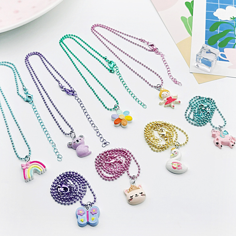 Children's metal necklace, Amazon