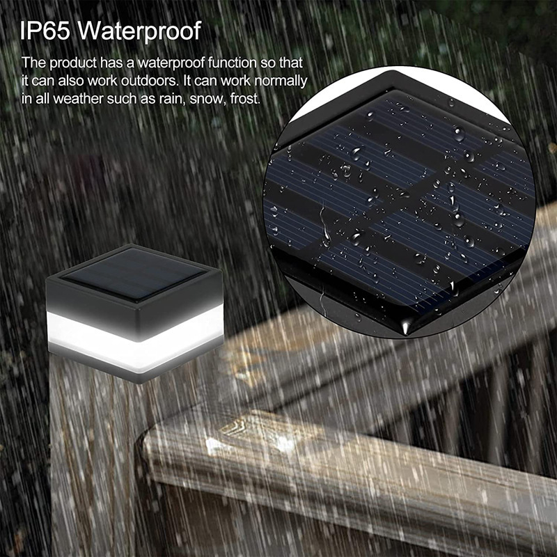 Solar Column Head Lamp 70*70 Square Aluminum Guardrail Column Head Lamp Fence Lamp Garden Courtyard Landscape Lamp Door Headlight Solar Column Head Lamp 70*70 Square Aluminum Guardrail Column Head Lamp Fence Lamp Garden Courtyard Landscape Lamp Door Headlight