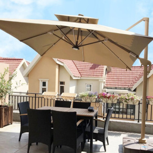 Outdoor Parasol, Courtyard Umbrella, Stall, Large Sun Umbrella, Garden Umbrella, Villa Terrace, Large Square Outdoor Roman Umbrella