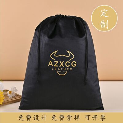 厂家抽绳绒布袋印刷收纳绒布袋首饰包装袋创意绒布束口袋供应批发