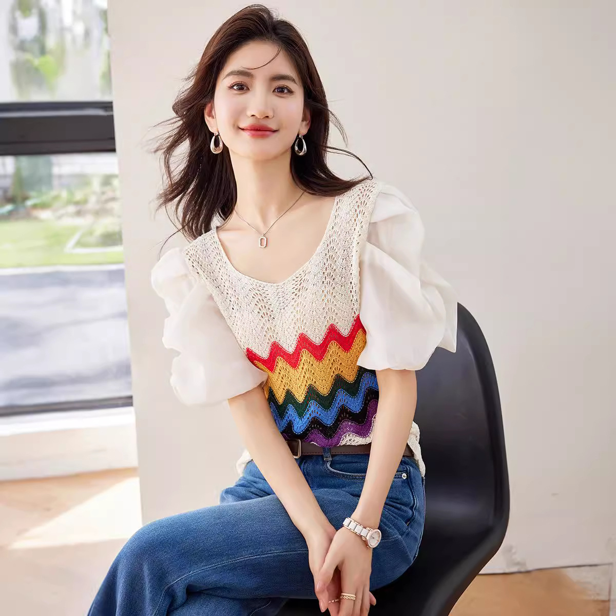 Knitted sweater