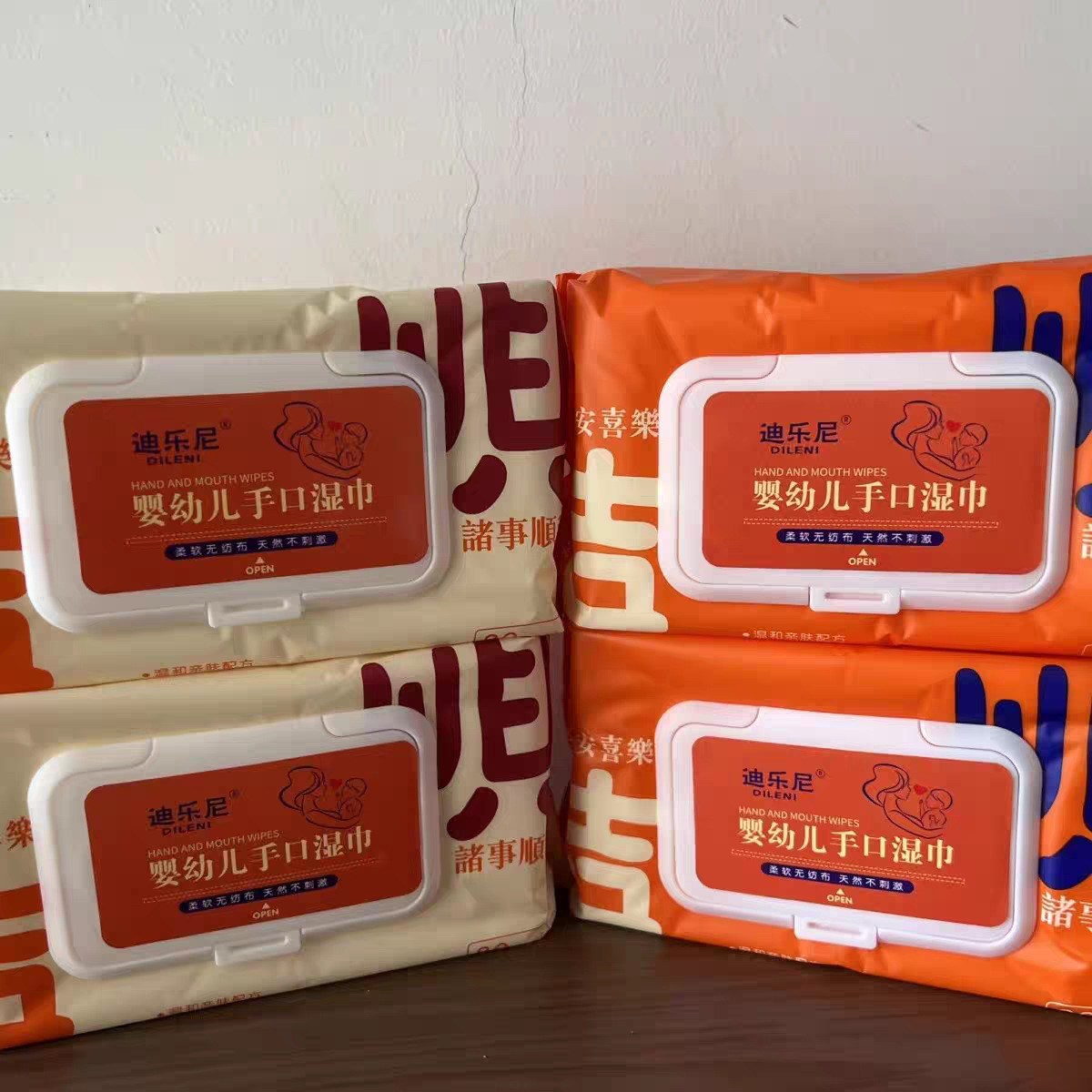 Wholesale Baby Wipes Large Pack 80 Sheets Hand and Mouth Wipes for Infants and Toddlers Newborn Baby Household Use Wipes