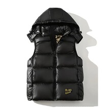 M 36996 Men's Black Gold Padded Vest �ڽ����� �羳ŷ��
