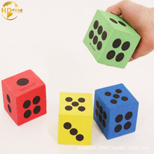 可爱创意儿童教具玩具礼品韩国大骰子色子EVA泡沫智力骰子