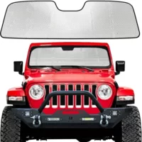 Применяет 2024 новый Jeep JL2/4 двери 4XE аксессуары для салона складное лобовое стекло солнцезащитный передний затенитель