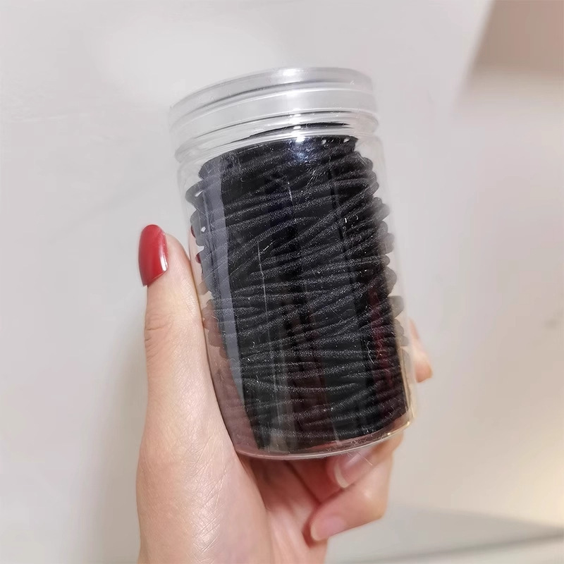适合发量少的头绳成人不伤发细款皮筋女扎头发橡皮筋发绳发圈皮套|undefined