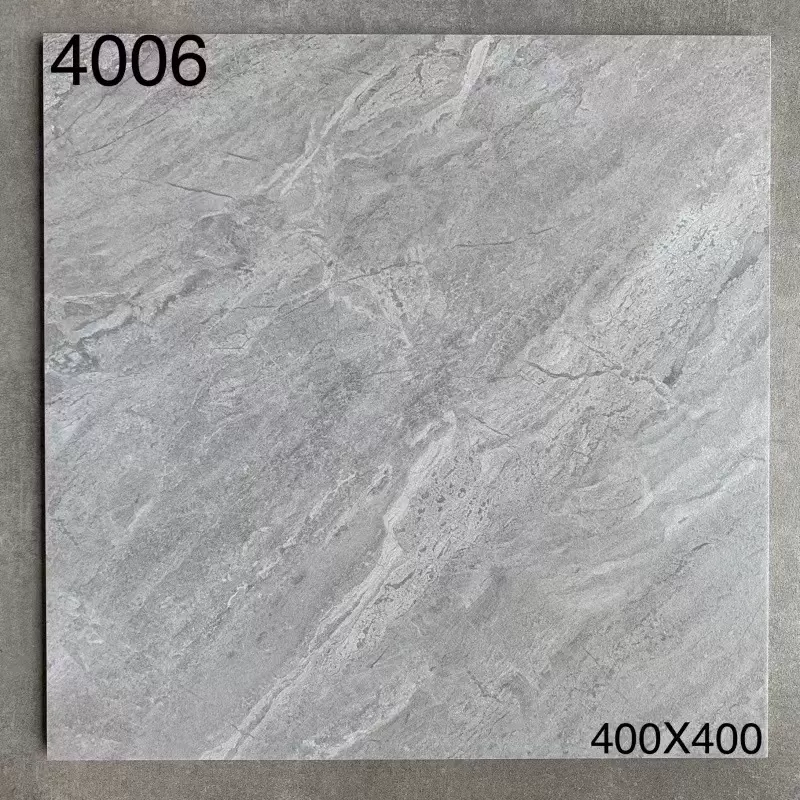 广东佛山卫生间陶瓷地砖400×400防滑仿古地砖大理石瓷砖