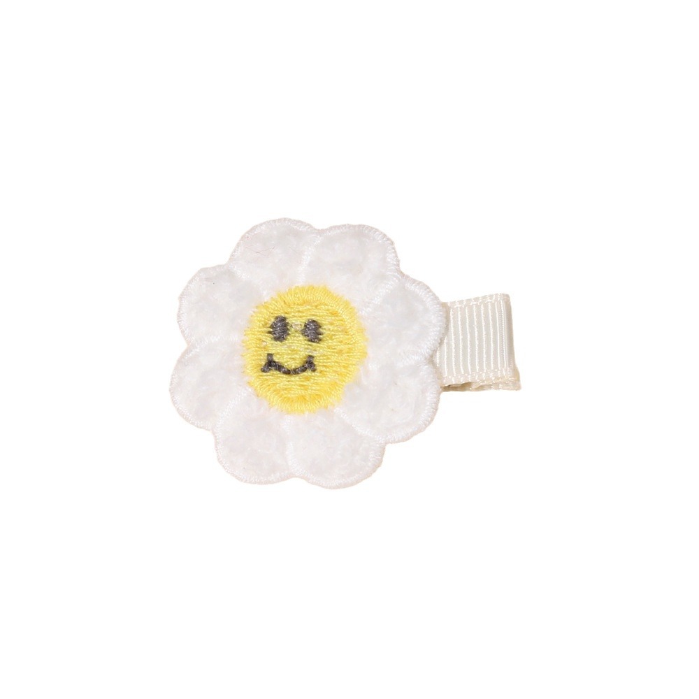 Foreign trade new children's hairpin European and American cute baby five-petal flower side clip girl's flower does not hurt hair full bag hairpin_voghion.com