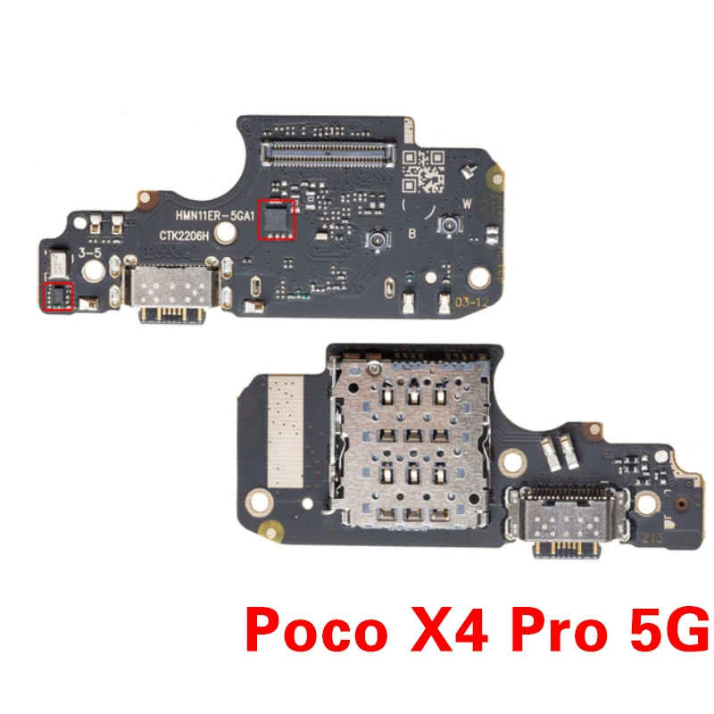 Подходящий для Xiaomi POCO F1 F3 F3 F2 M3 Pro Tail Pink X2 X3 X4 USB зарядный интерфейс