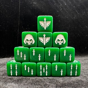 20�w���N����WORD BEARERS DICE���N���Ӻڰ���ʹ����Dice���N40K
