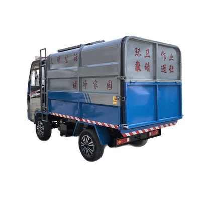 collection vehicle, easy to operate, Elektrik zibil maşınları