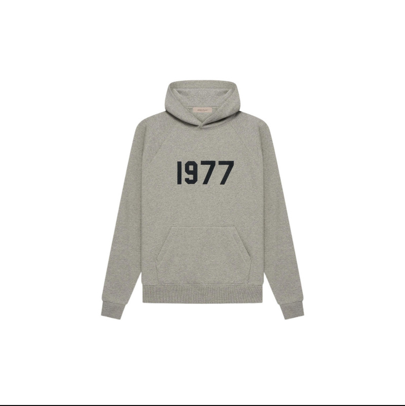 22FW--Essentials1977HOODIE カジュアル トレンド ベルベット フード付き スウェットシャツ レタープリント 長袖|undefined