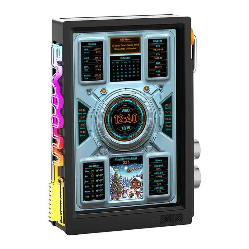 Divoom Time Realm Transparent Floating Electronic Photo Frame Digital Photo Album Display Home High-Definition Smart
