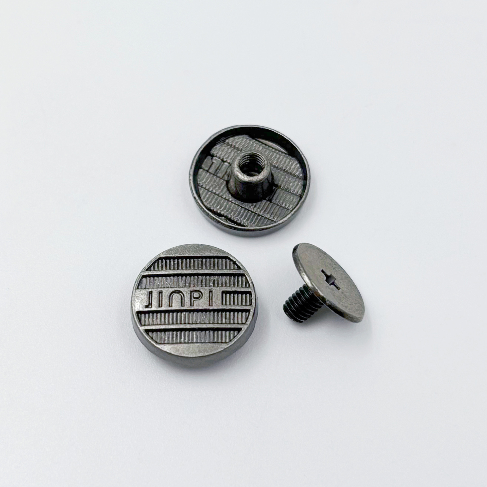 Botón de cordón de sandalias sin clavos fijo botón de decoración accesorios de hardware botón de enlace de botón de tornillo desmontable