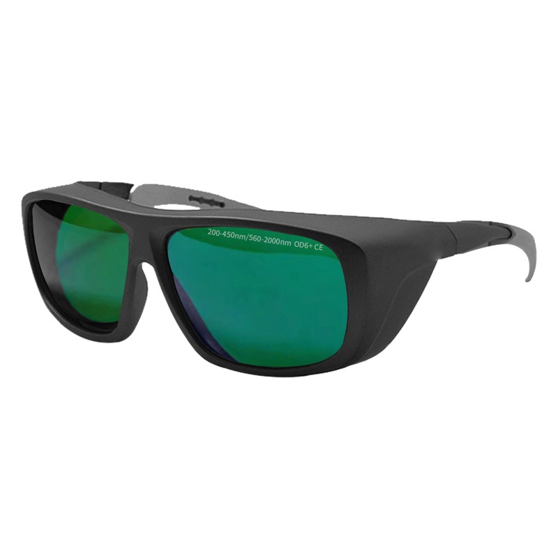Láser gafas de Protección UV a prueba de depilación belleza instrumento de soldadura por arco de argón de soldadura de protección laboral gafas láser