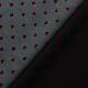Woven Black Gray Angela Red Flocked Red Heart Fabric Miu Retro Suit Fashion Headband Decorative Fabric