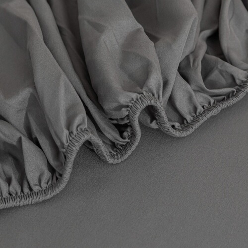 Solid Color Flocked Single Double Bed Sheet Comfortable Skin-Friendly Cotton Single Double Bed Cover Mattress Dustproof Protective Cover Washable Cotton