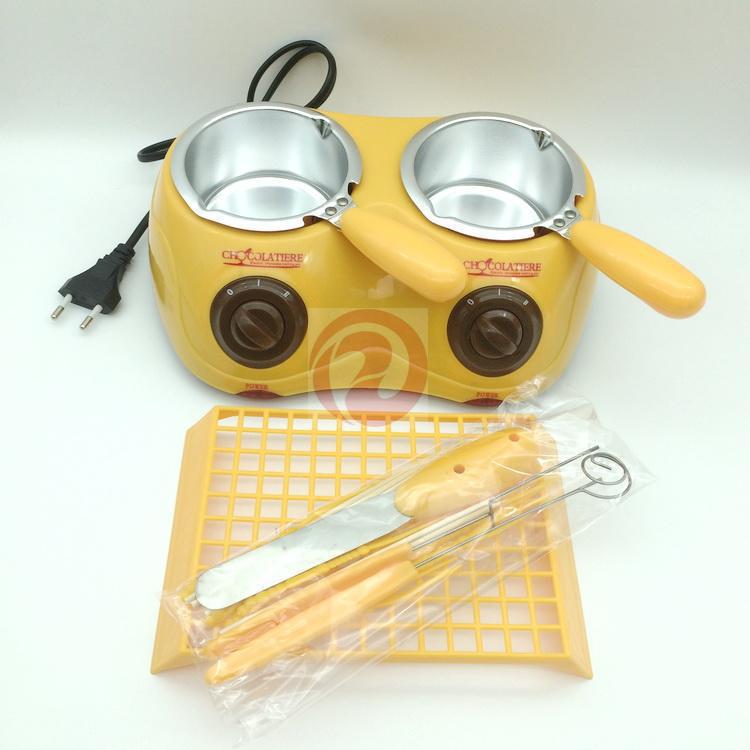 Doble horno eléctrico para fundir chocolate, hacer jabón artesanal o aceite esencial, DIY, venta directa de fábrica