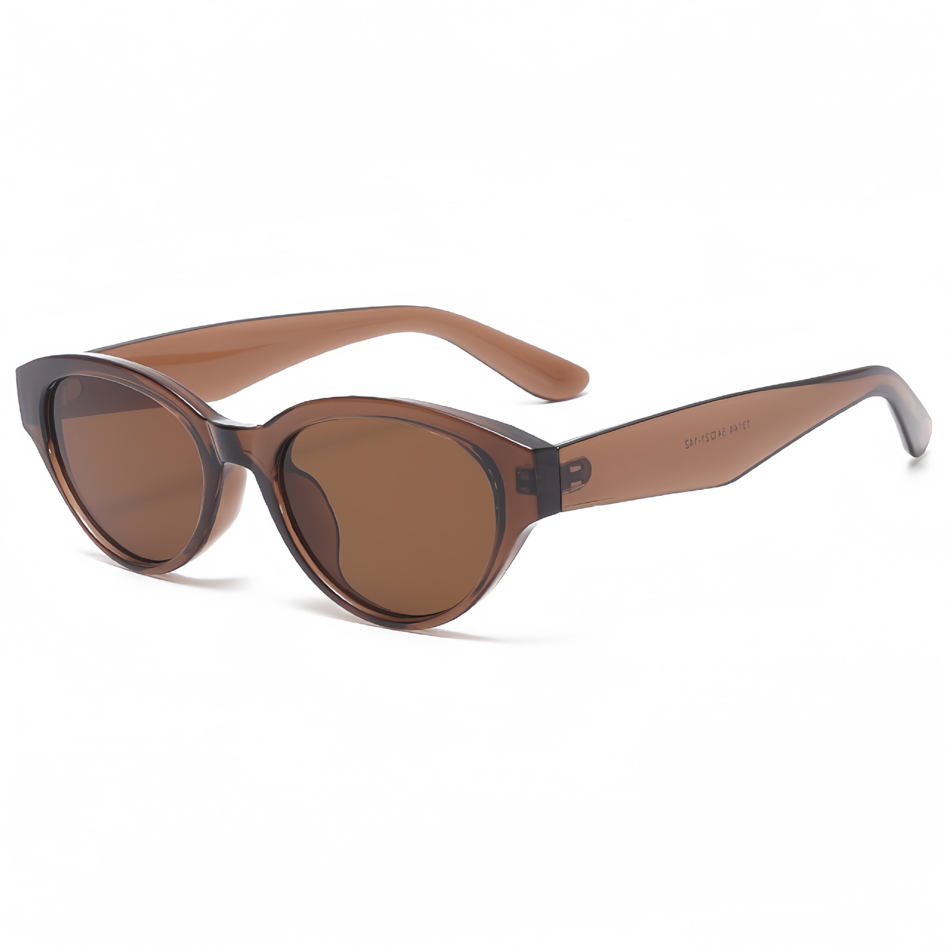 Gafas de sol de ojo de gato de marco pequeño retro coreano para hombres y mujeres Gafas de sol de protección UV para exteriores de alta gama Sunglasses