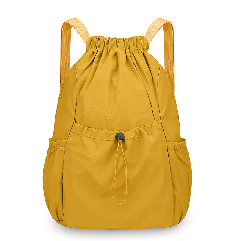 Mochila de cuerda ligera comercio exterior mochila al aire libre coreana de gran capacidad de mujeres viajes viajeros ociosos bolsa al por mayor