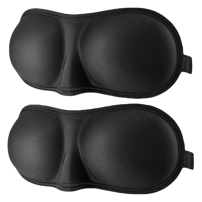 Transfronterizo 3D dormir máscara de ojo tridimensional espuma de memoria sombreado a través de la siesta máscara de ojo de aire venta directa al por mayor
