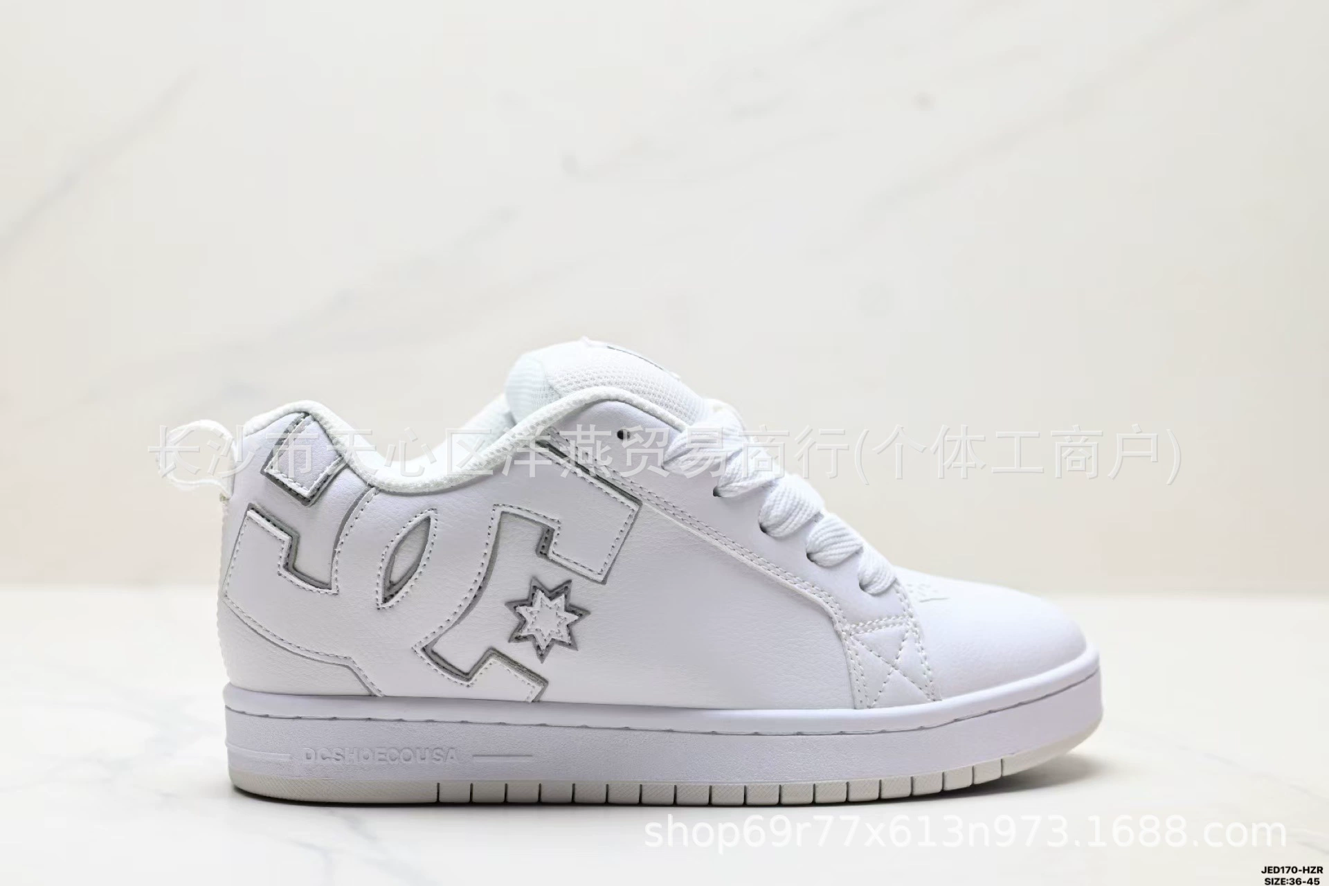 Кожаные кеды DC Shoes, унисекс, для досуга и спорта, европейский стиль, EU 36–45, большие размеры